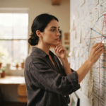 Person exploring the psychology of communication through The Interaction